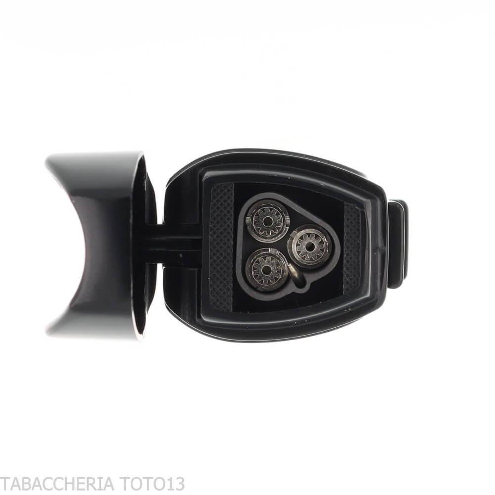 Ronson Mistral jet flame lighter black finish - Ronson Lighter
