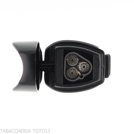 Ronson Mistral jet flame lighter black finish - Ronson Lighter