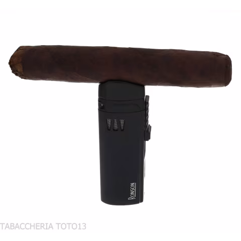 Accendino Ronson Mistral jet flame finitura nero - Accendini