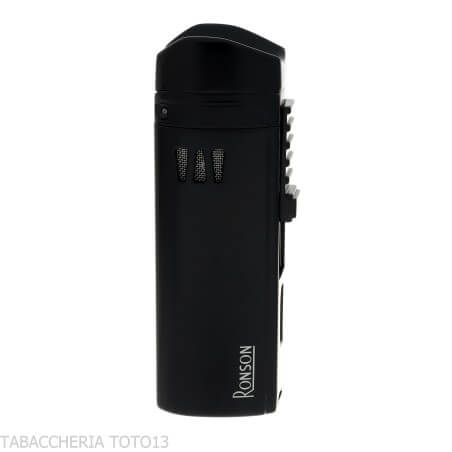 Ronson Mistral jet flame lighter black finish - Ronson Lighter