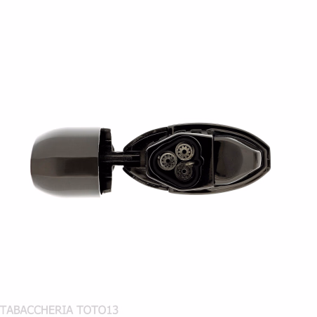 Accendino Ronson Fen jet flame finitura Gun Metal Satin - Accendini