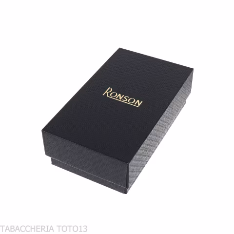 Ronson Fen Jet Flame Lighter, Gun Metal Satin Finish - Lighters - Metal
