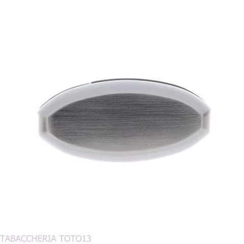 Ronson Fen Jet Flame Lighter, Satin Chrome Finish - Lighters - Metal