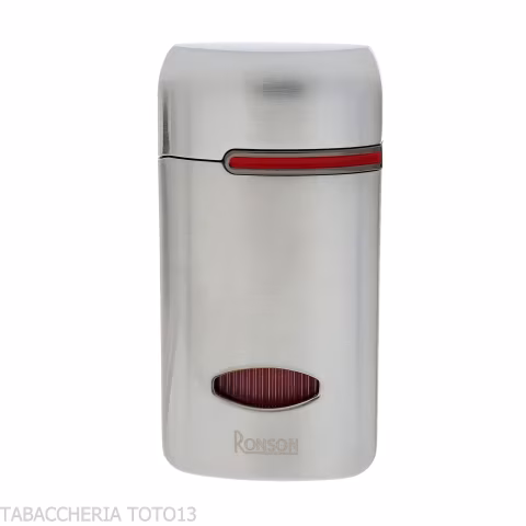 Ronson Fen Jet Flame Feuerzeug, Satin-Chrom-Finish - Feuerzeuge
