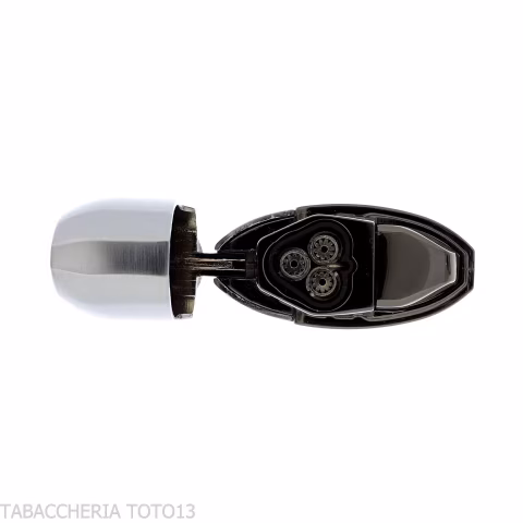 Ronson Fen Jet Flame Feuerzeug, Satin-Chrom-Finish - Feuerzeuge