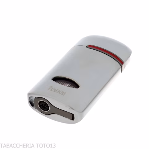 Ronson Fen Jet Flame Feuerzeug, Satin-Chrom-Finish - Feuerzeuge