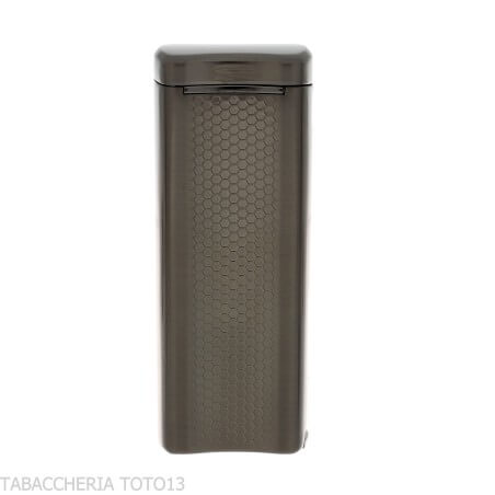Accendino Ronson Passat jet flame finitura Gun Metal Satin - Ronson Lighter