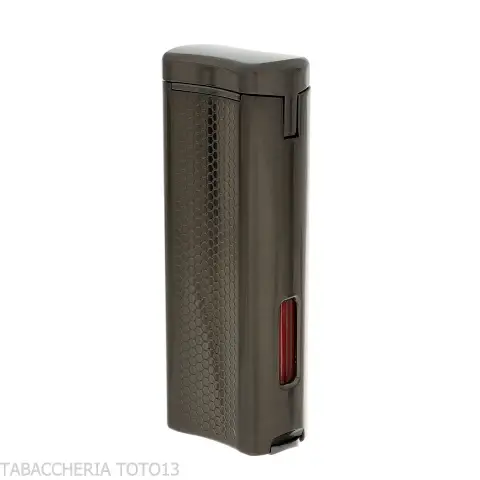Ronson Passat jet flame lighter Gun Metal Satin finish - Lighters - Metal