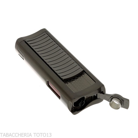 Encendedor Ronson Passat de llama tipo jet con acabado Gun Metal Satin-Ronson
