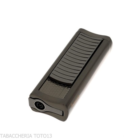 Encendedor Ronson Passat de llama tipo jet con acabado Gun Metal Satin-Ronson