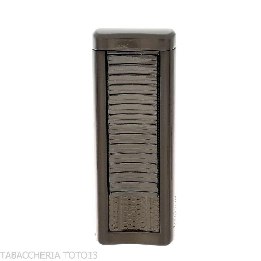 Accendino Ronson Passat jet flame finitura Gun Metal Satin - Ronson Lighter