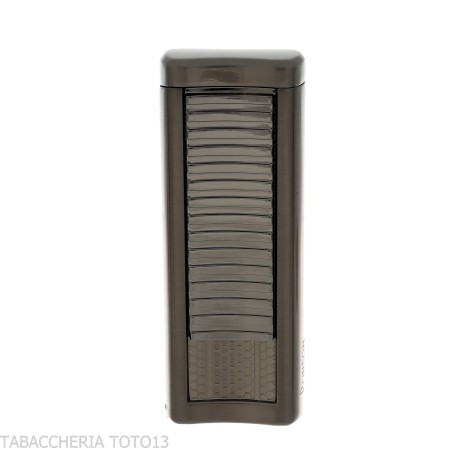 Encendedor Ronson Passat de llama tipo jet con acabado Gun Metal Satin-Ronson
