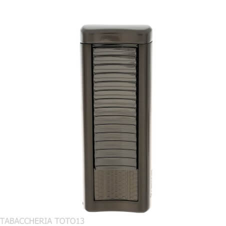 Ronson Passat jet flame lighter Gun Metal Satin finish - Ronson Lighter