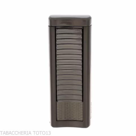 Ronson Passat Jetflamme-Feuerzeug mit Gun Metal Satin-Finish - Feuerzeuge
