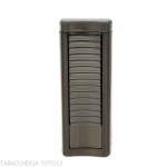 Accendino Ronson Passat jet flame finitura Gun Metal Satin - Ronson Lighter
