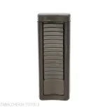 Ronson Passat jet flame lighter Gun Metal Satin finish - Lighters - Metal