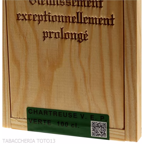 Chartreuse V.E.P. Vert Vol.54% Cl.100 - Spiritueux - Fleurs