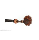 C-pipe Wang forma bocciolo di fiore finitura radica naturale-C-Pipe Wang