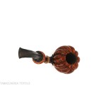 C-pipe Wang pipa con forma de capullo de flor acabado en brezo natural - Pipas de Tabaco