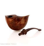 Gabriele Pipemaker Nautilus shaped pipe - Tobacco Pipes - Natural root
