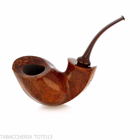 Gabriele Pipemaker Nautilus shaped pipe - Tobacco Pipes - Natural root
