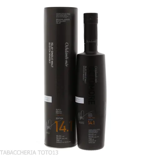 Bruichladdich Octomore 14.1 Vol.59,6% Cl.70 - Spiritueux - Malt biologique