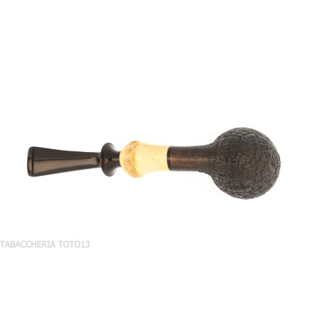 C-Pipe W. Wang pipa de tabaco forma de pera/bellota, acabado brezo arenado - Pipas de Tabaco