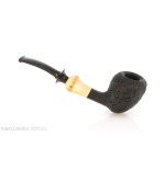 C-Pipe W. Wang pipa de tabaco forma de pera/bellota, acabado brezo arenado - Pipas de Tabaco