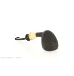 C-pipe Wang forma pear/acorn finitura radica sabbiata - Pipe