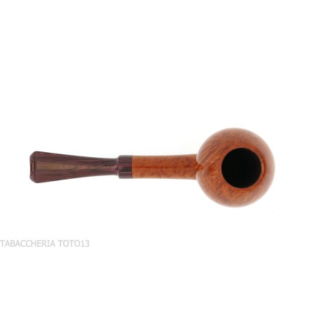 Francesco Ganci pipa forma pear-acorn finitura radica naturale - Pipe