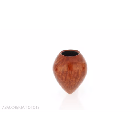 Francesco Ganci pear-acorn shaped pipe natural briar finish - Tobacco Pipes - Natural root