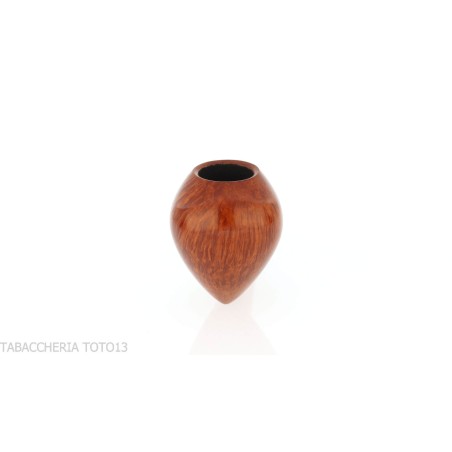 Pipa Francesco Ganci forma pera-bellota, acabado brezo natural - Pipas de Tabaco