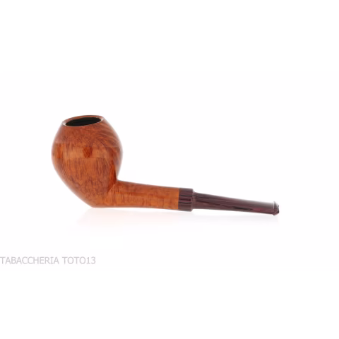 Francesco Ganci pear-acorn shaped pipe natural briar finish - Tobacco Pipes - Natural root