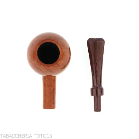 Francesco Ganci Pfeife in Birnen-Eichelform, natürliches Bruyère-Finish - Tabakpfeifen