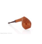 Francesco Ganci pear-acorn shaped pipe natural briar finish - Tobacco Pipes - Natural root