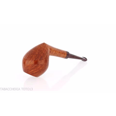 Francesco Ganci pear-acorn shaped pipe natural briar finish - Tobacco Pipes - Natural root