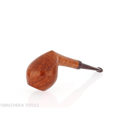 Pipa Francesco Ganci forma pera-bellota, acabado brezo natural - Pipas de Tabaco