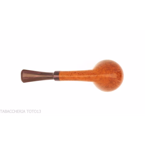 Francesco Ganci pear-acorn shaped pipe natural briar finish - Tobacco Pipes - Natural root