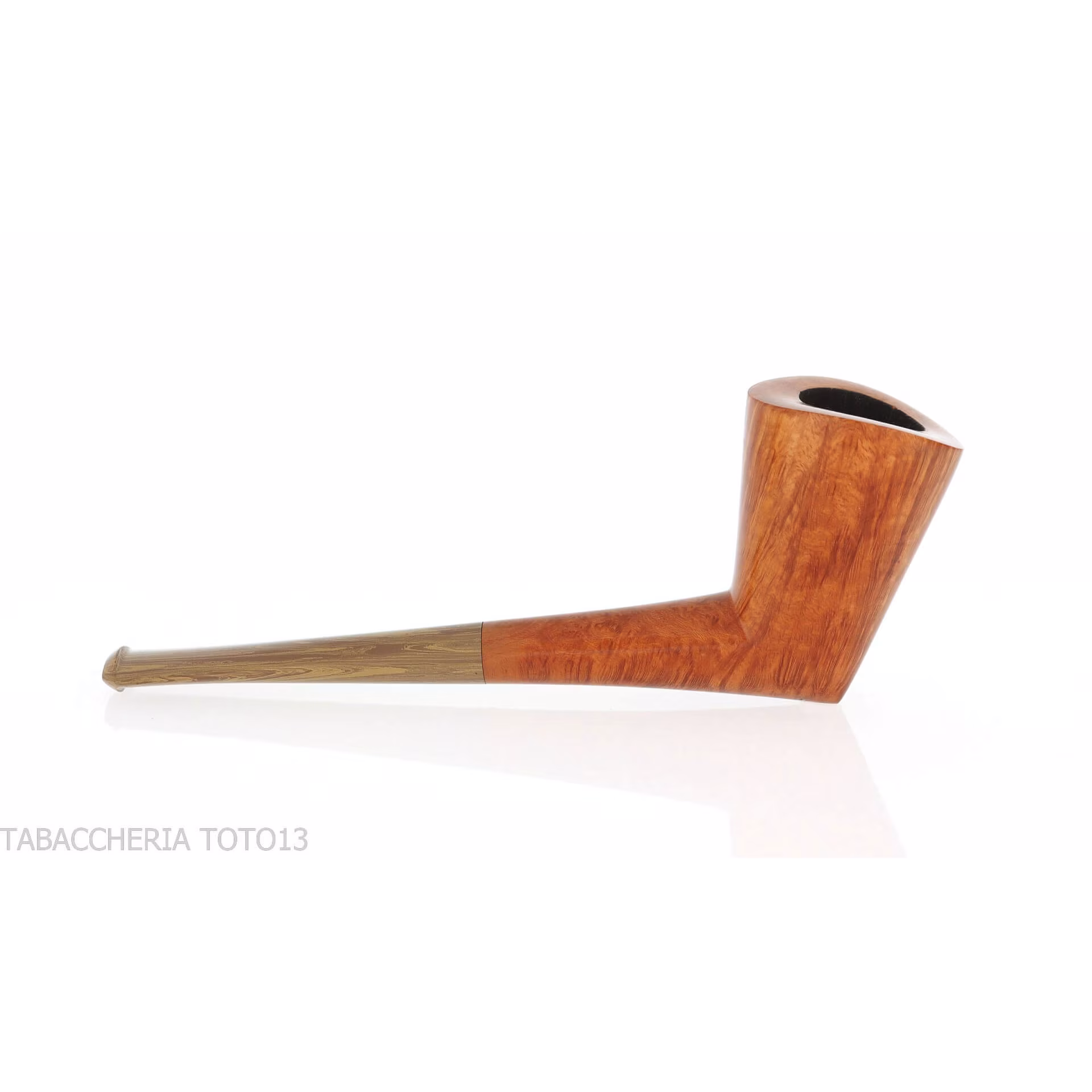 Francesco Ganci pipe shape Dublin cutty natural briar finish - Tobacco Pipes - Natural root