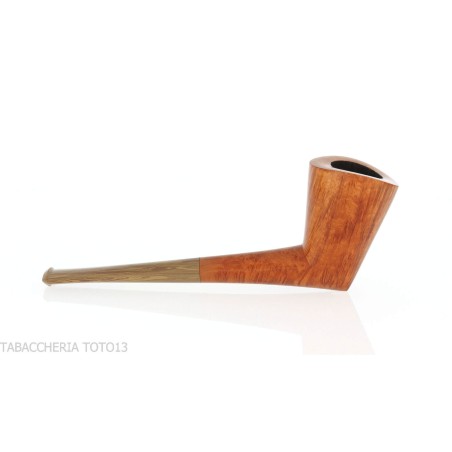 Francesco Ganci Pfeife Dublin Cutty Shape mit natürlichem Bruyère-Finish - Tabakpfeifen