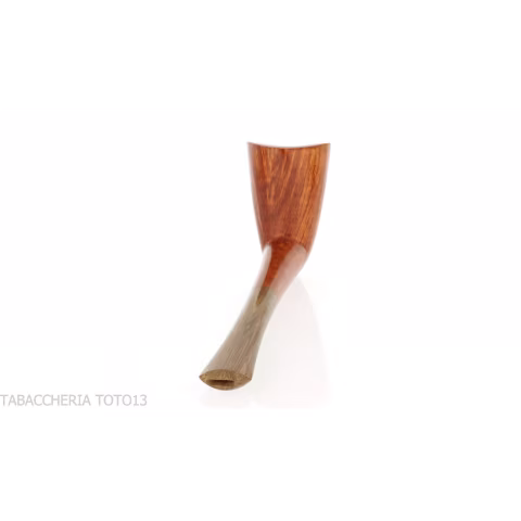 Francesco Ganci pipa forma Dublin cutty finitura radica naturale - Pipe