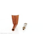 Pipe Francesco Ganci Dublin forme Cutty finition bruyère naturelle - Pipe Pour le Tabac - Racine naturelle