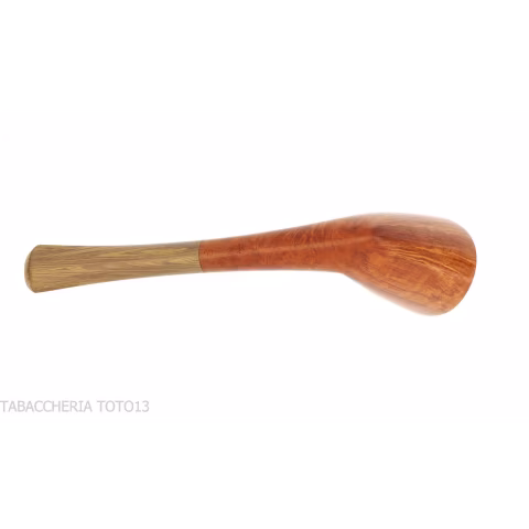 Francesco Ganci pipe shape Dublin cutty natural briar finish - Tobacco Pipes - Natural root