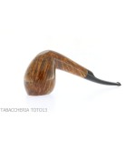 F.Ganci gebogene pfeifehaken in Cutty-Form aus dunklem Dornbusch - Tabakpfeifen