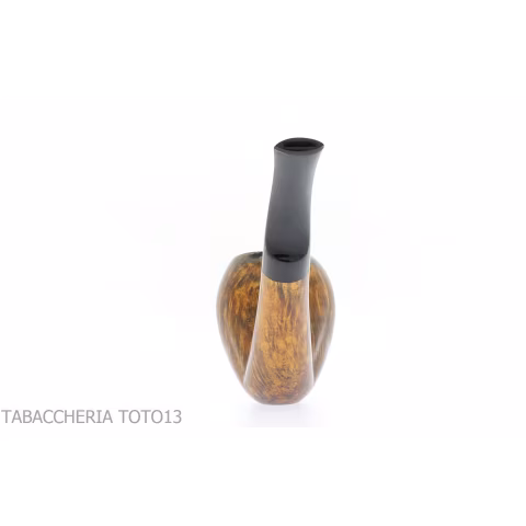 F.Ganci gebogene pfeifehaken in Cutty-Form aus dunklem Dornbusch - Tabakpfeifen