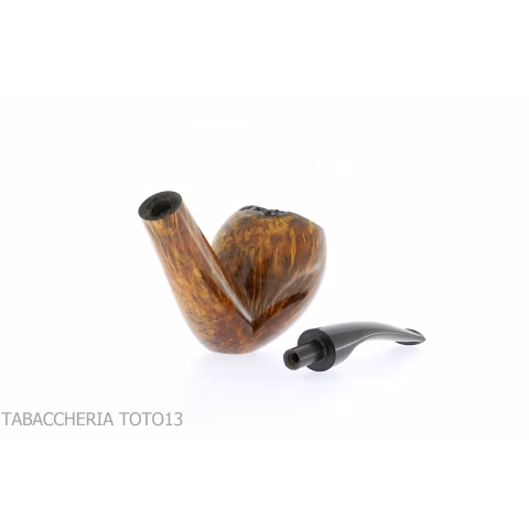 F.Ganci gebogene pfeifehaken in Cutty-Form aus dunklem Dornbusch - Tabakpfeifen