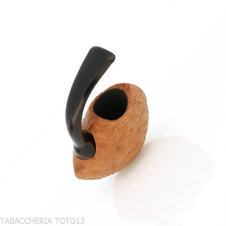 C-pipe Wang Pipa de tabaco en forma de chaleco de bolsillo en brezo claro arenado - Wang C-pipe