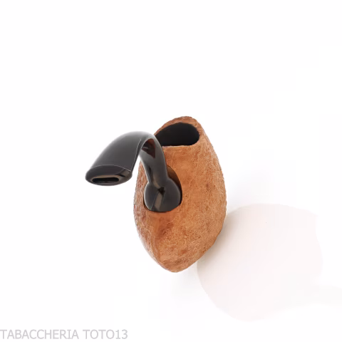 C-pipe Wang forma Vest Pocket in radica sabbiata chiara - Pipe