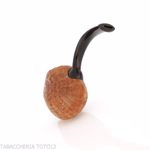 C-pipe Wang forma Vest Pocket in radica sabbiata chiara - Pipe