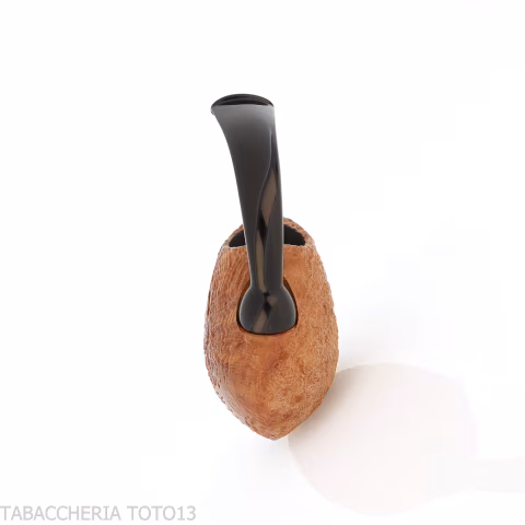C-pipe Wang forma Vest Pocket in radica sabbiata chiara - Pipe